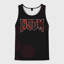 Майка-безрукавка мужская Doom mick gordon, цвет: 3D-черный