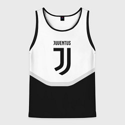 Мужская майка без рукавов Juventus black geometry sport