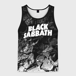 Майка-безрукавка мужская Black Sabbath black graphite, цвет: 3D-черный