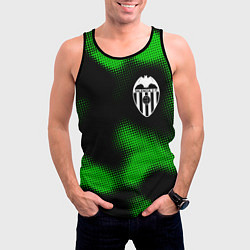 Майка-безрукавка мужская Valencia sport halftone, цвет: 3D-черный — фото 2
