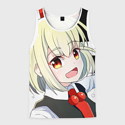 Майка-безрукавка мужская Touhou Project Rumia happy, цвет: 3D-белый