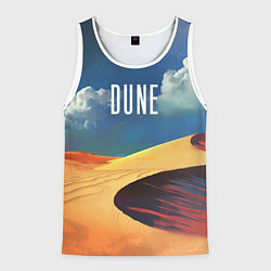 Майка-безрукавка мужская Sands - Dune, цвет: 3D-белый