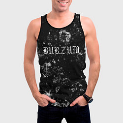 Майка-безрукавка мужская Burzum black ice, цвет: 3D-черный — фото 2