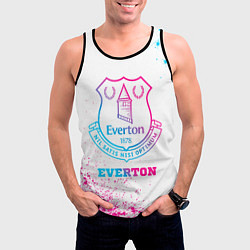 Майка-безрукавка мужская Everton neon gradient style, цвет: 3D-черный — фото 2