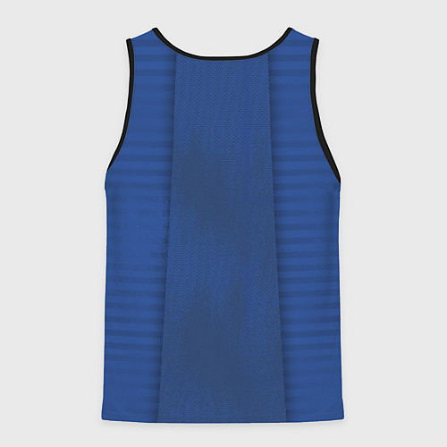 Мужская майка без рукавов Убежище - Фаллаут / 3D-Черный – фото 2