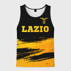 Майка-безрукавка мужская Lazio - gold gradient посередине, цвет: 3D-черный