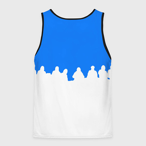 Мужская майка без рукавов Papa Roach rock bend / 3D-Черный – фото 2