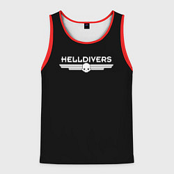 Мужская майка без рукавов Helldivers Logo