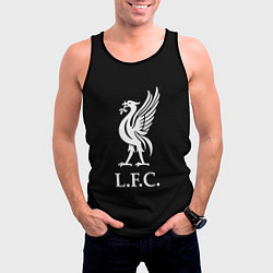 Майка-безрукавка мужская Liverpool fc club, цвет: 3D-черный — фото 2