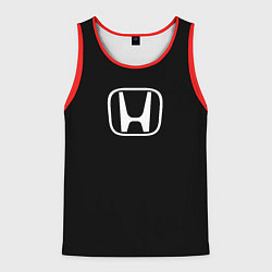 Мужская майка без рукавов Honda white logo