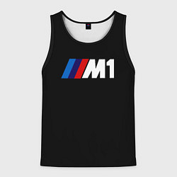 Мужская майка без рукавов BMW m1 logo