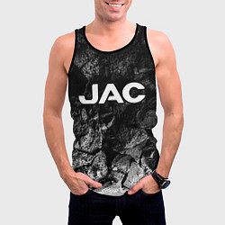 Майка-безрукавка мужская JAC black graphite, цвет: 3D-черный — фото 2