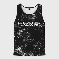 Майка-безрукавка мужская Gears of War black ice, цвет: 3D-черный