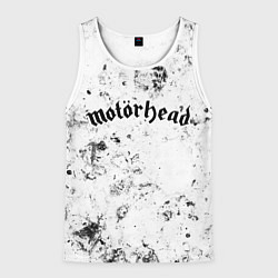 Майка-безрукавка мужская Motorhead dirty ice, цвет: 3D-белый