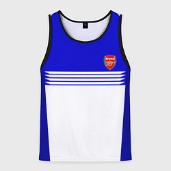 Майка-безрукавка мужская Arsenal fc sport geometry, цвет: 3D-черный