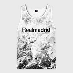 Мужская майка без рукавов Real Madrid white graphite