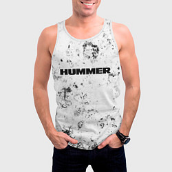 Майка-безрукавка мужская Hummer dirty ice, цвет: 3D-белый — фото 2