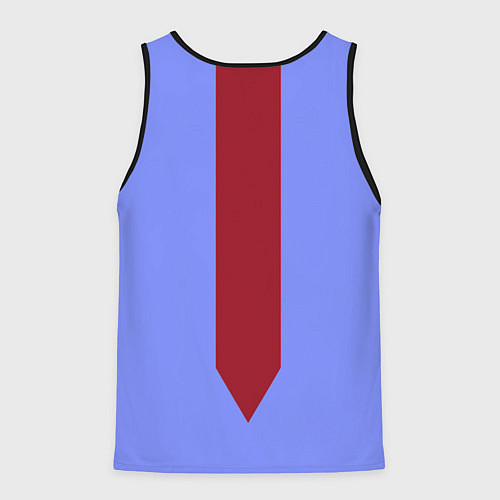 Мужская майка без рукавов Красная стрелка / 3D-Черный – фото 2