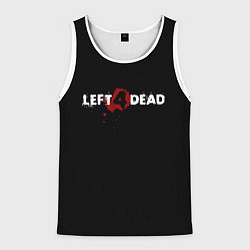 Мужская майка без рукавов Left 4 Dead logo