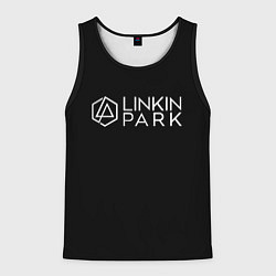 Мужская майка без рукавов Linkin parrk logo chester