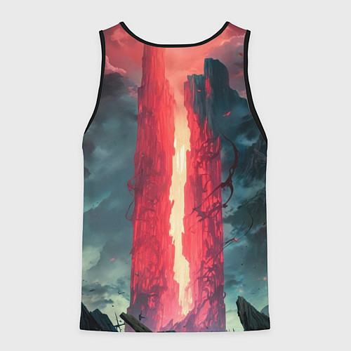 Мужская майка без рукавов Рыцарь из армии тьмы / 3D-Черный – фото 2