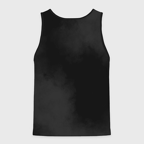 Мужская майка без рукавов Кровавый барон: ребят смотрите я черешня / 3D-Черный – фото 2