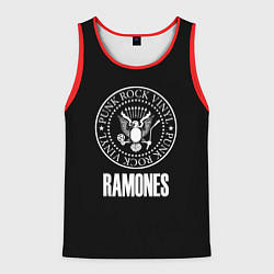 Мужская майка без рукавов Ramones rock logo