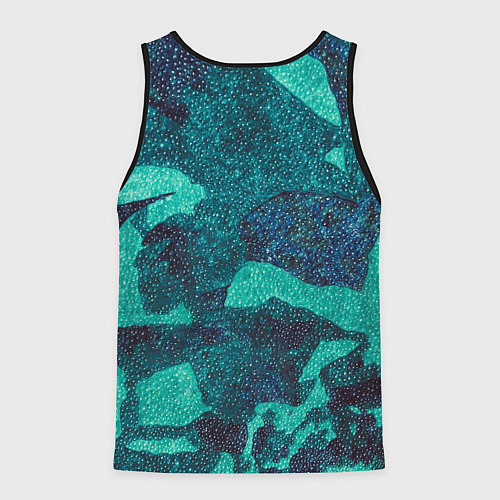 Мужская майка без рукавов Fartech / 3D-Черный – фото 2