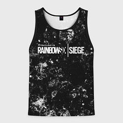 Майка-безрукавка мужская Rainbow Six black ice, цвет: 3D-черный