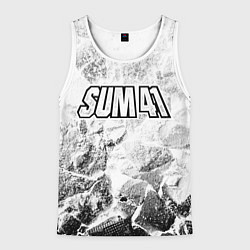 Майка-безрукавка мужская Sum41 white graphite, цвет: 3D-белый