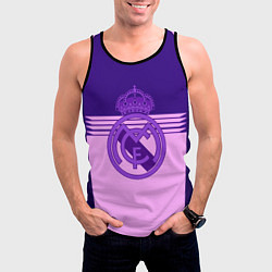 Майка-безрукавка мужская Real Madred geometry sport, цвет: 3D-черный — фото 2