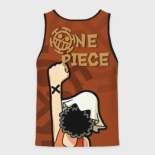 Мужская майка без рукавов One Piece Usopp / 3D-Черный – фото 2