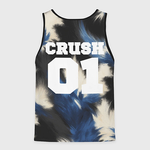 Мужская майка без рукавов Crush 01 / 3D-Черный – фото 2