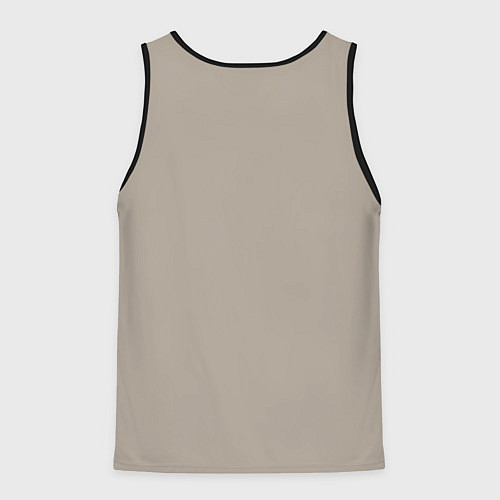 Мужская майка без рукавов Стрелок Юсуф Дикеч и цитата Хэмингуэя: если начал / 3D-Черный – фото 2