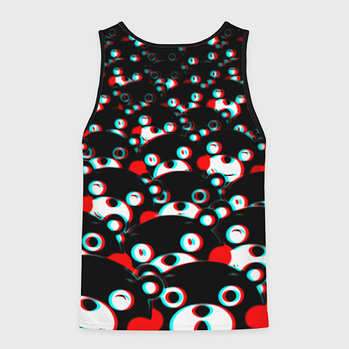 Мужская майка без рукавов Doom anime / 3D-Черный – фото 2