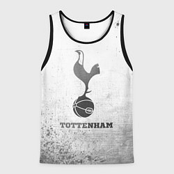 Майка-безрукавка мужская Tottenham - white gradient, цвет: 3D-черный