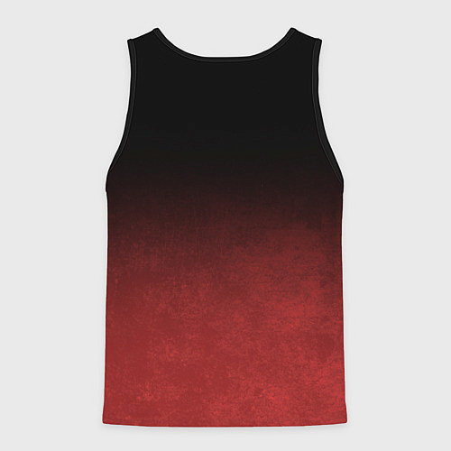 Мужская майка без рукавов Scary famyli / 3D-Черный – фото 2