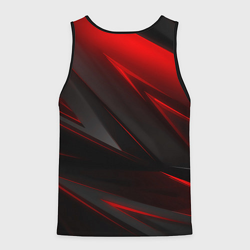 Мужская майка без рукавов Плющ Deadlock / 3D-Черный – фото 2