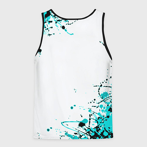 Мужская майка без рукавов Palworld краски / 3D-Черный – фото 2