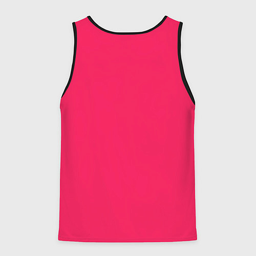 Мужская майка без рукавов Ниндзя в стиле киберпанк / 3D-Черный – фото 2