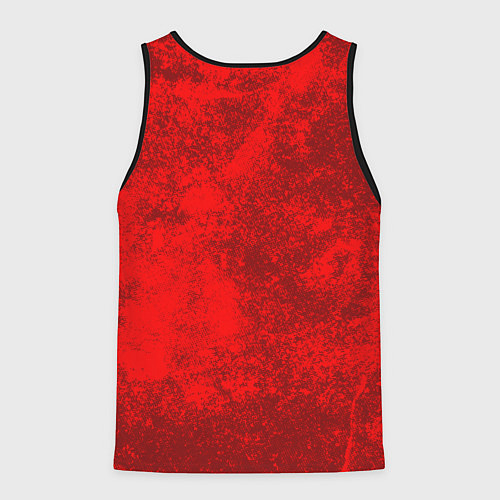 Мужская майка без рукавов Слава роду - оберег символика / 3D-Черный – фото 2