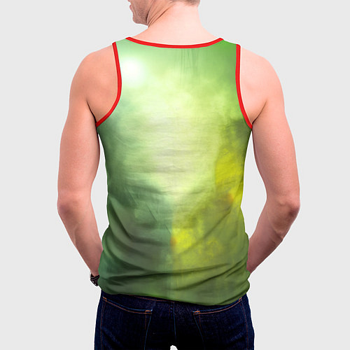Мужская майка без рукавов Stalker 2 ядовитый дым / 3D-Красный – фото 4