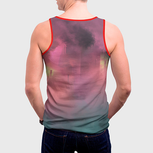 Мужская майка без рукавов Stalker 2 радиоактивный дым / 3D-Красный – фото 4