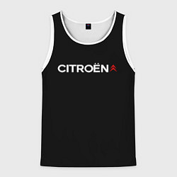 Мужская майка без рукавов Citroen logo