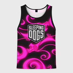 Майка-безрукавка мужская Sleeping dogs japan gta dragon, цвет: 3D-черный