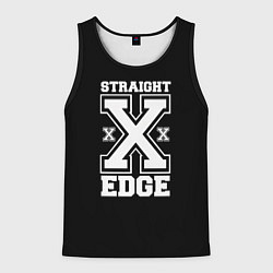 Мужская майка без рукавов Straight edge SXE