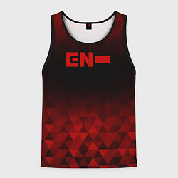 Майка-безрукавка мужская Enhypen red poly, цвет: 3D-черный