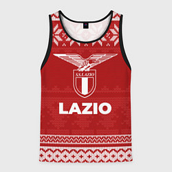 Майка-безрукавка мужская Новогодний Lazio, цвет: 3D-черный