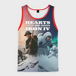 Мужская майка без рукавов Hearts of Iron IV arms against tyranny