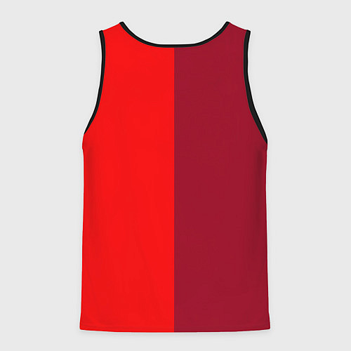 Мужская майка без рукавов Дед Мороз - не ждите чуда / 3D-Черный – фото 2